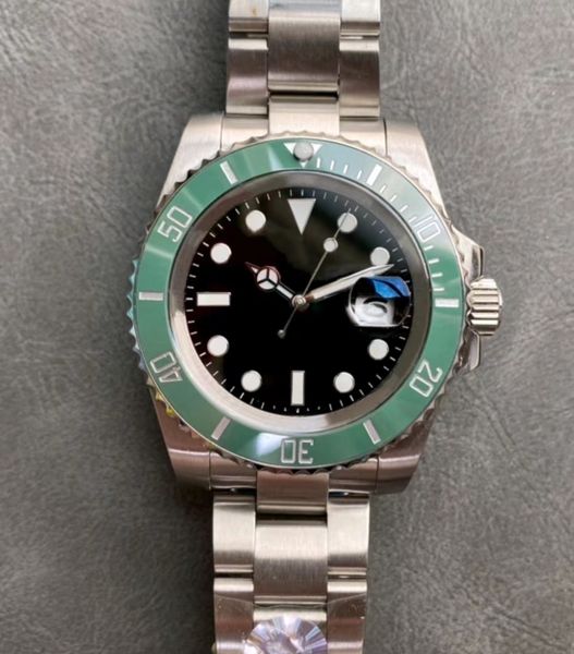 mens automatic mechanical watch green ceramic bezel 41mm silver case caliber 2836 factory montre de luxe sapphire glass luminous watch, Slivery;brown
mens automatic mechanical watch green ceramic bezel 41mm silver case caliber 2836 factory montre de luxe sapphire glass luminous watch, Slivery;brown