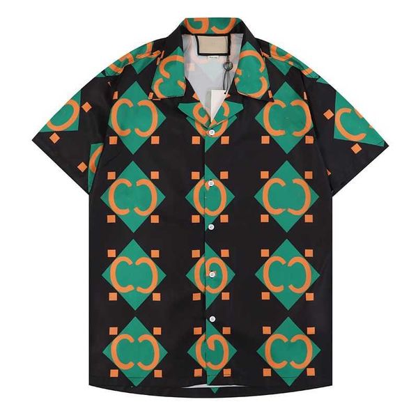 22ss new designers bowling men's fashion flower hawaiian silk business shirt casual shirts men slim fit short sleeve dress shirt nnzs, White;black
22ss new designers bowling men's fashion flower hawaiian silk business shirt casual shirts men slim fit short sleeve dress shirt nnzs, White;black