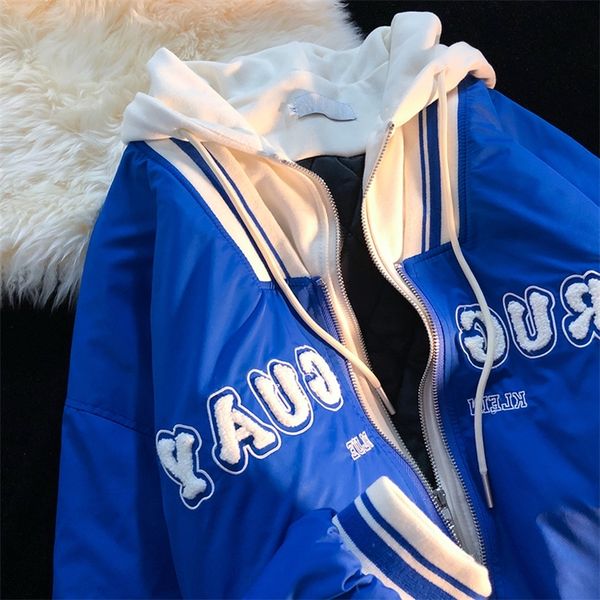 womens down parkas women winter clothes white coat korean fashion street casual hooded loose fake twopiece female letter embroidery thick ja, Black
womens down parkas women winter clothes white coat korean fashion street casual hooded loose fake twopiece female letter embroidery thick ja, Black