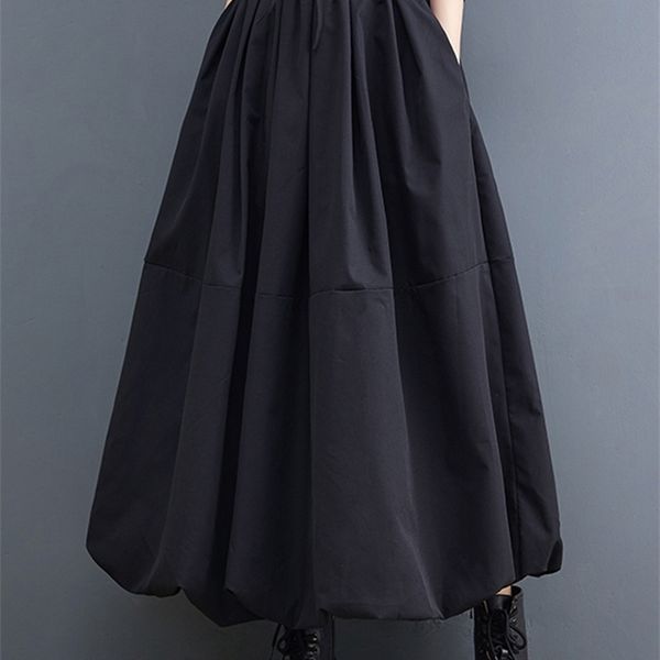 skirts black vintage high waist pleated skirt women plus size fashion drawstring loose casual midi clothes autumn winter 220912
skirts black vintage high waist pleated skirt women plus size fashion drawstring loose casual midi clothes autumn winter 220912