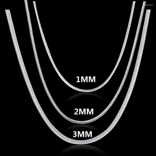 pendant necklaces charms 1mm/2mm/3mm solid snake chain 925 stamped silver necklace for men women fashion party wedding jewelry gifts
pendant necklaces charms 1mm/2mm/3mm solid snake chain 925 stamped silver necklace for men women fashion party wedding jewelry gifts