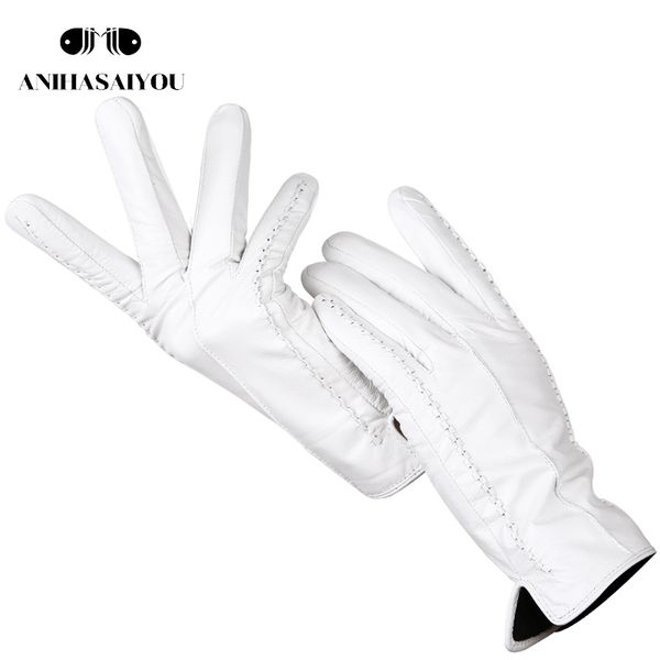 five fingers gloves fashion white leather gloves women genuine leather white sheepskin short comfortable women' warm lining-2226d 2209, Blue;gray
five fingers gloves fashion white leather gloves women genuine leather white sheepskin short comfortable women' warm lining-2226d 2209, Blue;gray