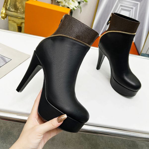 luxury boots afterglow platform ankle boots women designer high heel boot back zip fashion booties black brown leather lady wedding party ca
luxury boots afterglow platform ankle boots women designer high heel boot back zip fashion booties black brown leather lady wedding party ca