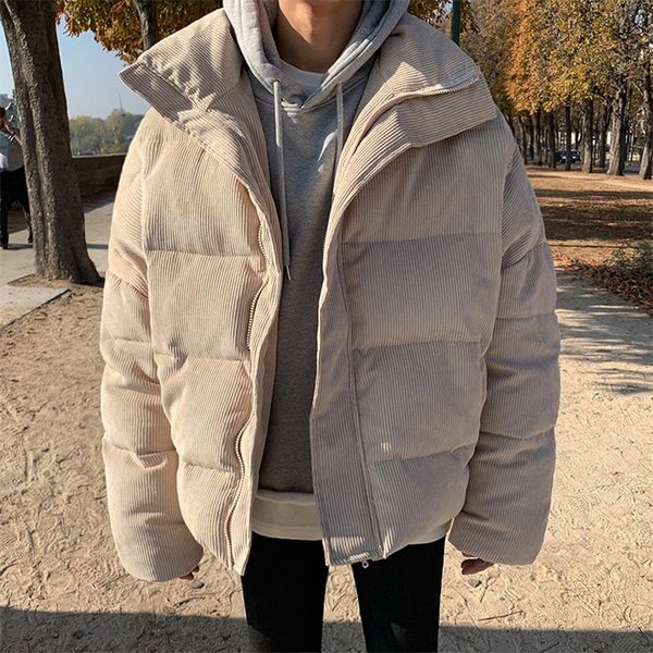 mens down parkas loose corduroy cottonpadded clothes for male grey and black short style thickening keep warm winter males clothing y0032 22
mens down parkas loose corduroy cottonpadded clothes for male grey and black short style thickening keep warm winter males clothing y0032 22