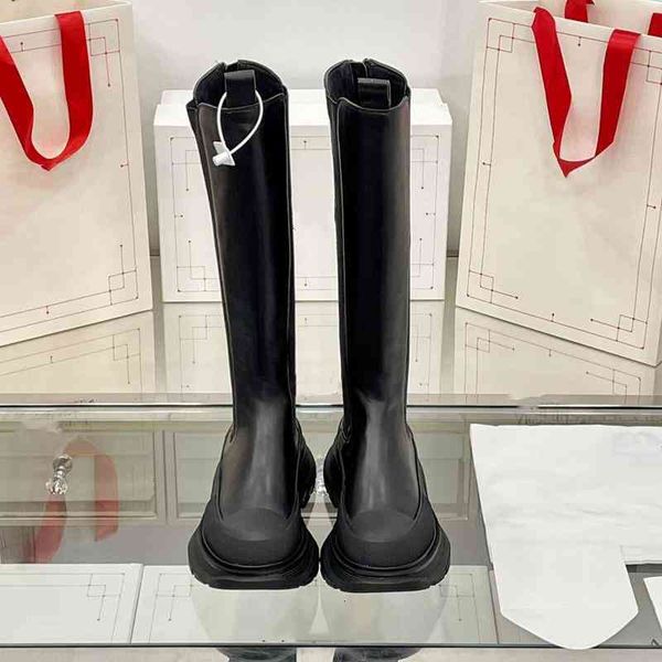 boots spring and autumn mckunda rainbow thick bottom muffin high boots women's leather long knight elastic, Black
boots spring and autumn mckunda rainbow thick bottom muffin high boots women's leather long knight elastic, Black