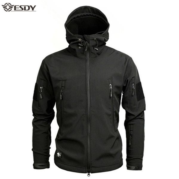 men's jackets shark soft shell military tactical jacket men waterproof warm windbreaker us army clothing winter big size men camouflage, Black;brown
men's jackets shark soft shell military tactical jacket men waterproof warm windbreaker us army clothing winter big size men camouflage, Black;brown