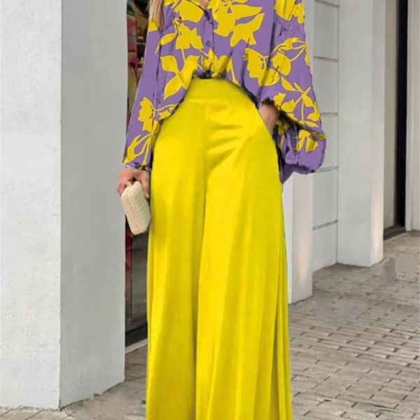 women's two piece pants commute women office sets lapel button lantern sleeve shirt pockets straight pant suits spring summer fashion p, White
women's two piece pants commute women office sets lapel button lantern sleeve shirt pockets straight pant suits spring summer fashion p, White