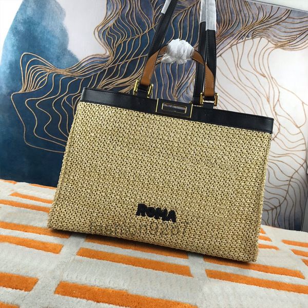 large capacity package straw tote bag handbags plain hand woven lafite removable shoulder strap letter hardware decoration crochet 2022
large capacity package straw tote bag handbags plain hand woven lafite removable shoulder strap letter hardware decoration crochet 2022