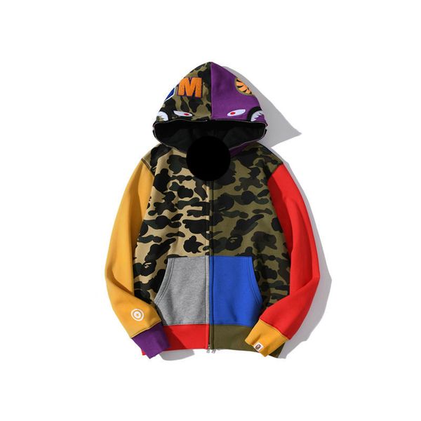 designer mens hoodies tiger full zip hoodie jacket stylist men women color grid harajuku sweatshirt fashion co-branding reflective shark hoo, Black
designer mens hoodies tiger full zip hoodie jacket stylist men women color grid harajuku sweatshirt fashion co-branding reflective shark hoo, Black