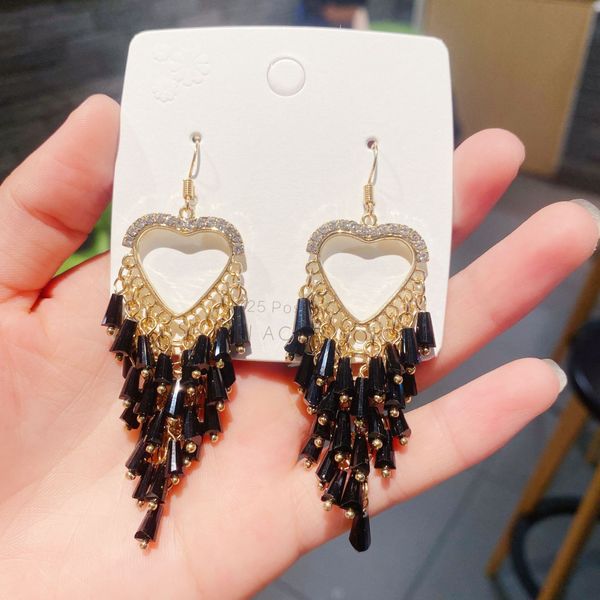 women's gift jewelry fashion accessories wedding dress party dinner birthday earrings inlaid with rhinestone white crystal tassel heart
women's gift jewelry fashion accessories wedding dress party dinner birthday earrings inlaid with rhinestone white crystal tassel heart