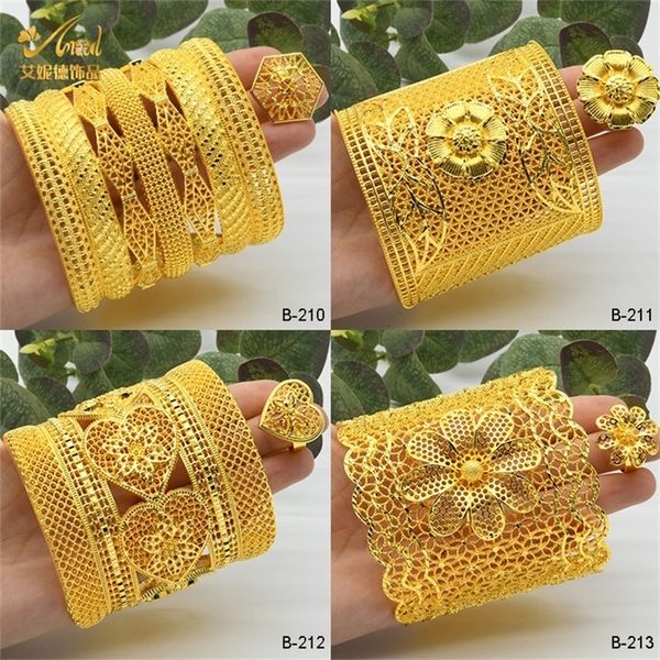 bangle aniid dubai wide with ring for women african luxury jewelry nigerian bridal wedding engagement banquet gifts 220909, Black
bangle aniid dubai wide with ring for women african luxury jewelry nigerian bridal wedding engagement banquet gifts 220909, Black