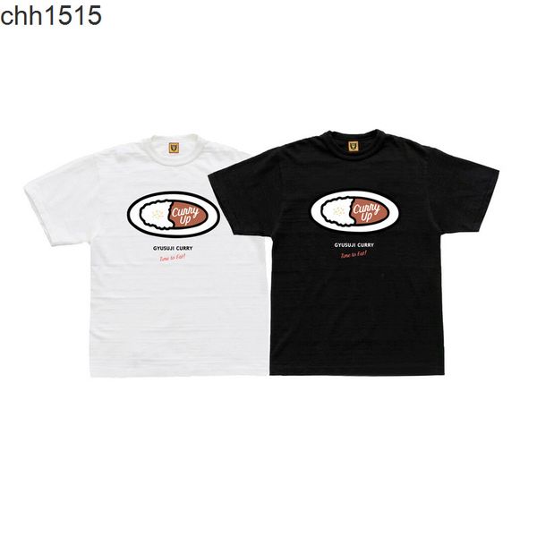 correct version tee of human made new cartoon curry rice printed short sleeve summer t-shirt men's simple youth leisure trend, White;black
correct version tee of human made new cartoon curry rice printed short sleeve summer t-shirt men's simple youth leisure trend, White;black