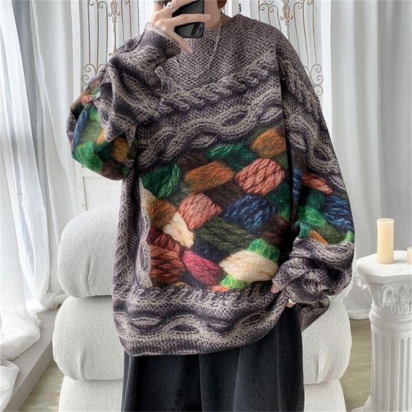 mens sweaters autumn and winter knitted sweater male student trend loose youth large size pullover can be worn outside 220912, White;black
mens sweaters autumn and winter knitted sweater male student trend loose youth large size pullover can be worn outside 220912, White;black