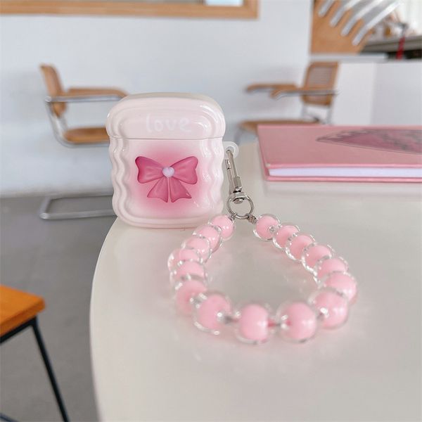 korea cute 3d candy bowknot clear earphone cases for airpods 1 2 pro wavy border protective soft cover for air pods 3 with pearl bracelet ch
korea cute 3d candy bowknot clear earphone cases for airpods 1 2 pro wavy border protective soft cover for air pods 3 with pearl bracelet ch