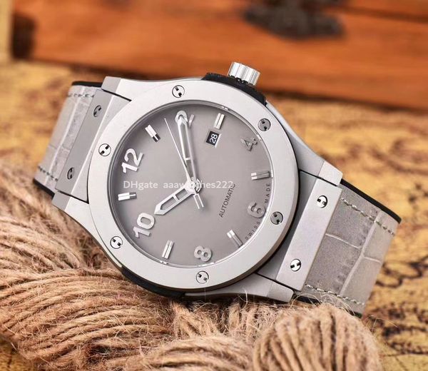 gray classics fusion designer watches for mens gold watch luxury bracelet automatic mechanical steel rubber folding buckle geneva wristwatch, Slivery;brown
gray classics fusion designer watches for mens gold watch luxury bracelet automatic mechanical steel rubber folding buckle geneva wristwatch, Slivery;brown