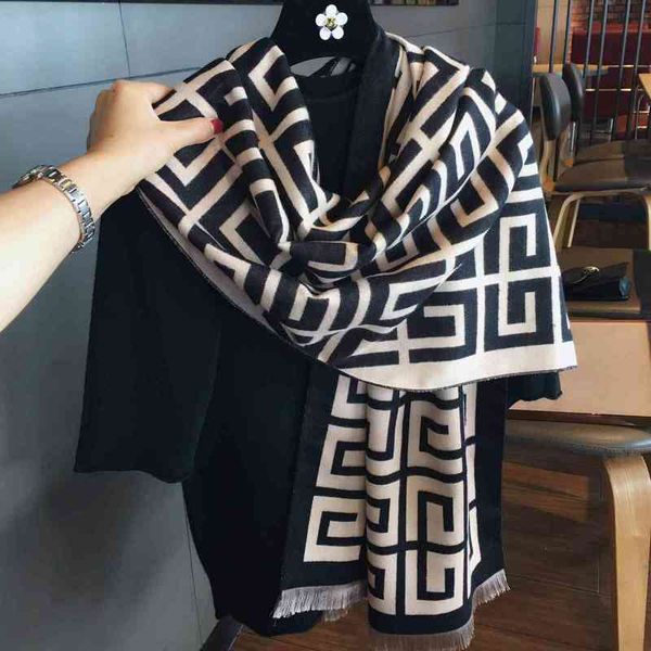 classic style thrilling foreign style and versatile double-sided shawl women's warm scarf dual-purpose bib imitation cashmere korean, Blue;gray
classic style thrilling foreign style and versatile double-sided shawl women's warm scarf dual-purpose bib imitation cashmere korean, Blue;gray