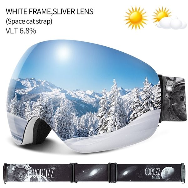 ski goggles copozz antifog spherical frameless snowboard snow 100% uv400 protection antislip strap for men women 220912
ski goggles copozz antifog spherical frameless snowboard snow 100% uv400 protection antislip strap for men women 220912