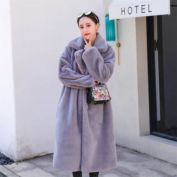 women's fur faux nerazzurri winter long thick warm soft gray black coat women fluffy ry fake overscoat korean fashion 5xl 6xl 7xl 22091
women's fur faux nerazzurri winter long thick warm soft gray black coat women fluffy ry fake overscoat korean fashion 5xl 6xl 7xl 22091