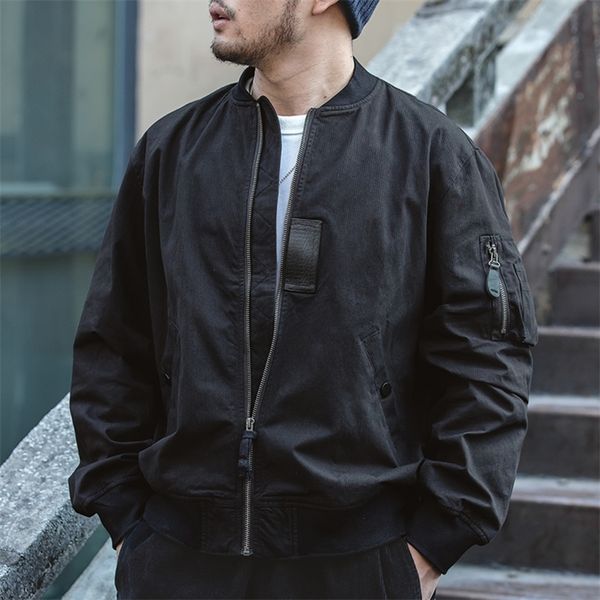 men's jackets maden 2 colors men's sports jacket solid color casual jacket fashion large size loose coat 220912, Black;brown
men's jackets maden 2 colors men's sports jacket solid color casual jacket fashion large size loose coat 220912, Black;brown