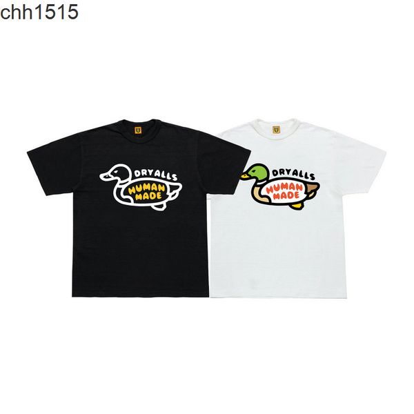 2022 new human made wild duck letter tide brand white short sleeve t-shirt tide harajuku loose top, White;black
2022 new human made wild duck letter tide brand white short sleeve t-shirt tide harajuku loose top, White;black