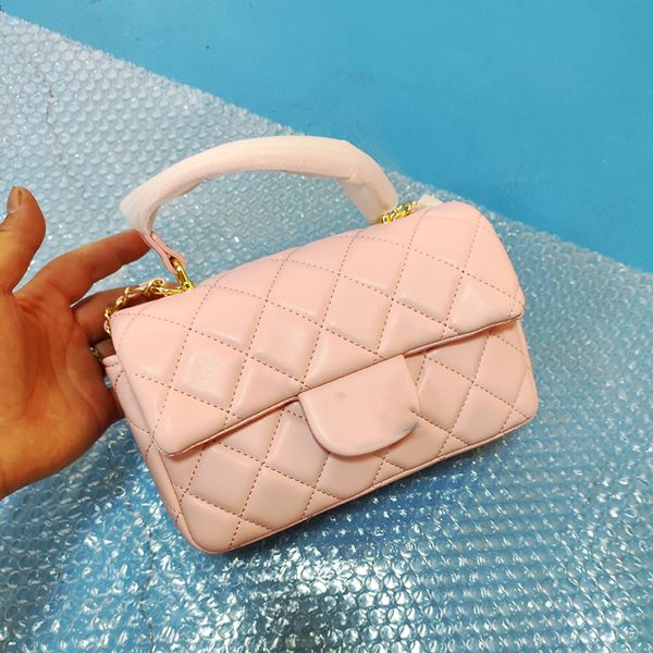 womens classic mini flap quilted trendy pink bags handle totes gold metal hardware matelasse chain crossbody shoulder luxury designer outdoo
womens classic mini flap quilted trendy pink bags handle totes gold metal hardware matelasse chain crossbody shoulder luxury designer outdoo