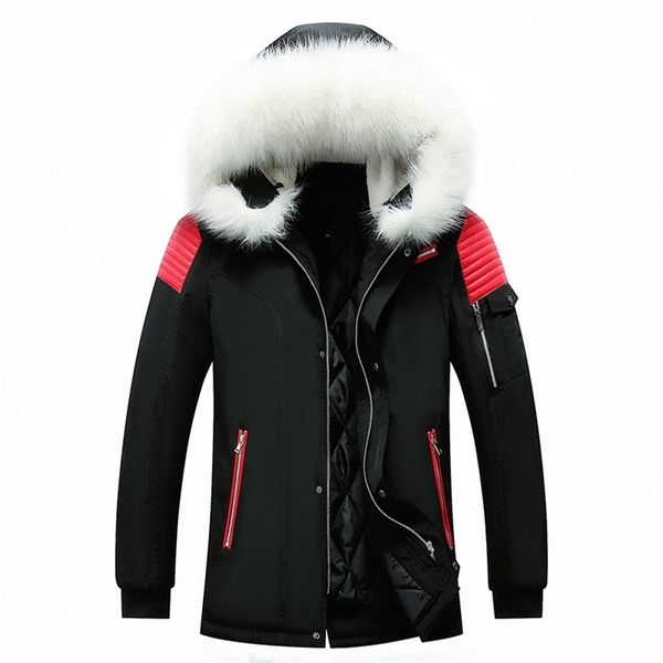 mens down parkas luker cmss fur collar hooded parkas men winter thick mens jacket outwear fashion warm coat man wool liner windproof male 22, Black
mens down parkas luker cmss fur collar hooded parkas men winter thick mens jacket outwear fashion warm coat man wool liner windproof male 22, Black