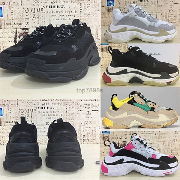 2022 triple s 17fw men women designer casual shoes platform sneakers black white grey red pink blue green light tan trainers sports jogging
2022 triple s 17fw men women designer casual shoes platform sneakers black white grey red pink blue green light tan trainers sports jogging