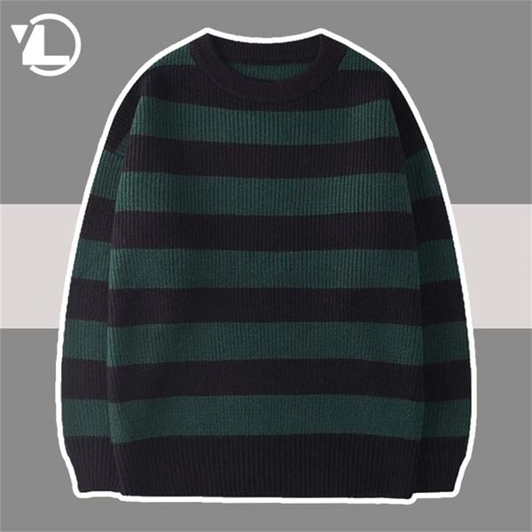 men's sweaters striped knitted sweater men women vintage tate langdon loose sweaters harajuku green warm autumn jumper pullover casual, White;black
men's sweaters striped knitted sweater men women vintage tate langdon loose sweaters harajuku green warm autumn jumper pullover casual, White;black