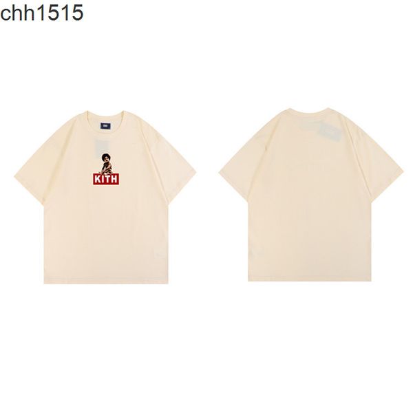 2022 spring and summer kith series 13 american printed t-shirts breathable sweat absorbing and fresh men's and women's t-shirts, White;black
2022 spring and summer kith series 13 american printed t-shirts breathable sweat absorbing and fresh men's and women's t-shirts, White;black