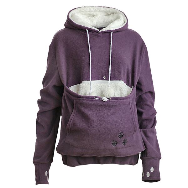 women s hoodies sweatshirts aonibeier winter warm pet pouch hoodie women sweatshirt embroidery big pocket ladies pullovers cat lovers dog pl, Black
women s hoodies sweatshirts aonibeier winter warm pet pouch hoodie women sweatshirt embroidery big pocket ladies pullovers cat lovers dog pl, Black