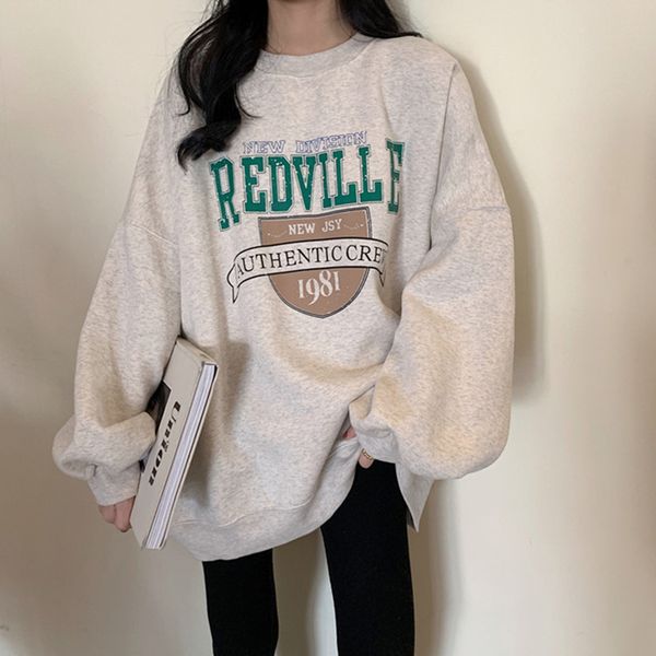 women s hoodies sweatshirts harajuku grey crew fashion baggy sweatshirt women spring autumn vintage letter printing lazy wind long sleeves p, Black
women s hoodies sweatshirts harajuku grey crew fashion baggy sweatshirt women spring autumn vintage letter printing lazy wind long sleeves p, Black