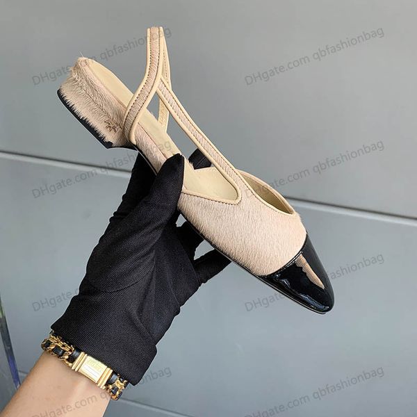 women dress shoes pointed toes horsehair chunky low heel slingbacks quilted texture sandals wedding party letter comfortable france designer, Black
women dress shoes pointed toes horsehair chunky low heel slingbacks quilted texture sandals wedding party letter comfortable france designer, Black