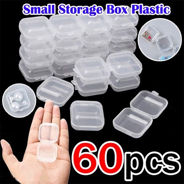 jewelry boxes 60pcs empty plastic clear mini empty square small box jewelry ear plugs container nail art colorful decor diamond storage case, Black;white
jewelry boxes 60pcs empty plastic clear mini empty square small box jewelry ear plugs container nail art colorful decor diamond storage case, Black;white