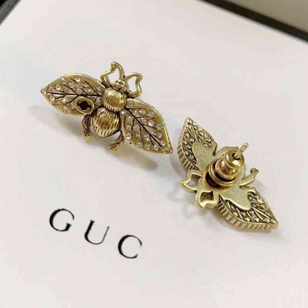 75% discount on factory outlet gu new brass bee ring fashion net red earrings, Golden;silver
75% discount on factory outlet gu new brass bee ring fashion net red earrings, Golden;silver