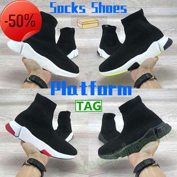 with box socks shoes men women sneaker black white green triple red outdoor shoe stretch knit paris mens platform chaussures
with box socks shoes men women sneaker black white green triple red outdoor shoe stretch knit paris mens platform chaussures