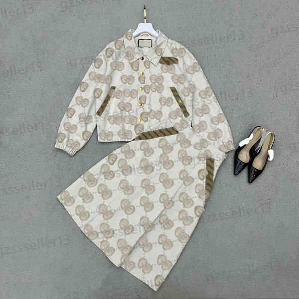 luxury womens two pieces dress fashion brand 22aw logo jacquard fabric jacket and skirt suit designer women clothing can be purchased separa, White
luxury womens two pieces dress fashion brand 22aw logo jacquard fabric jacket and skirt suit designer women clothing can be purchased separa, White