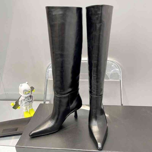 boots knee high boots autumn short knee pointed thin long knight women's, Black
boots knee high boots autumn short knee pointed thin long knight women's, Black