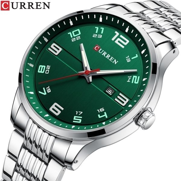 wristwatches curren fashion design stainless steel quartz watches casual business wristwatches for men luminous hands clock 220912, Slivery;brown
wristwatches curren fashion design stainless steel quartz watches casual business wristwatches for men luminous hands clock 220912, Slivery;brown