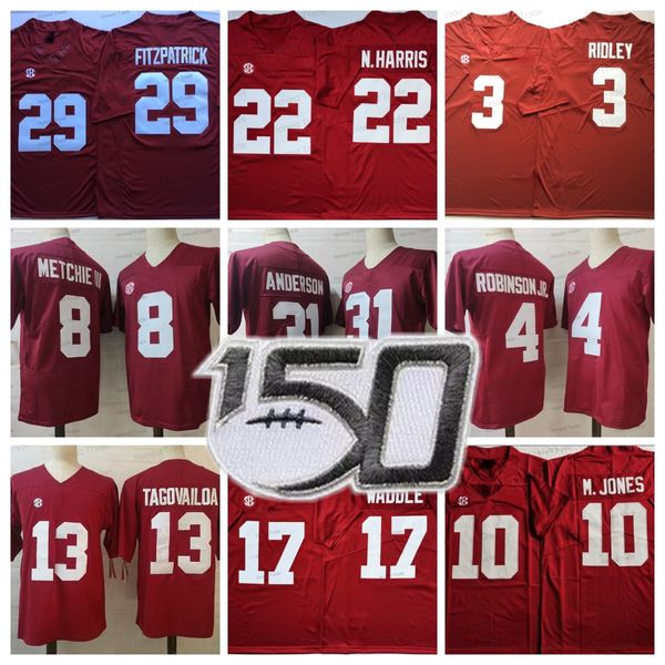 ncaa football jersey 31 anderson 8 john metchie ii 10 mac jones ridley smith red college mens jerseys, Black
ncaa football jersey 31 anderson 8 john metchie ii 10 mac jones ridley smith red college mens jerseys, Black