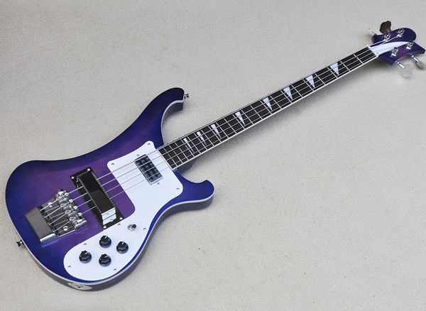 4 strings transparent purple electric bass guitar with rosewood fretboard providing customized service
4 strings transparent purple electric bass guitar with rosewood fretboard providing customized service