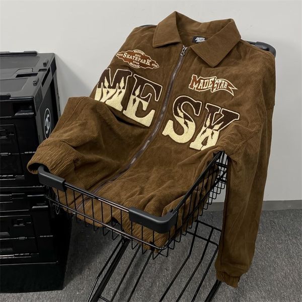 womens jackets womens trench coats corduroy alphabet embroidery women jacket high street harajuku vintage flocking coat women loose baseball, Black;brown
womens jackets womens trench coats corduroy alphabet embroidery women jacket high street harajuku vintage flocking coat women loose baseball, Black;brown