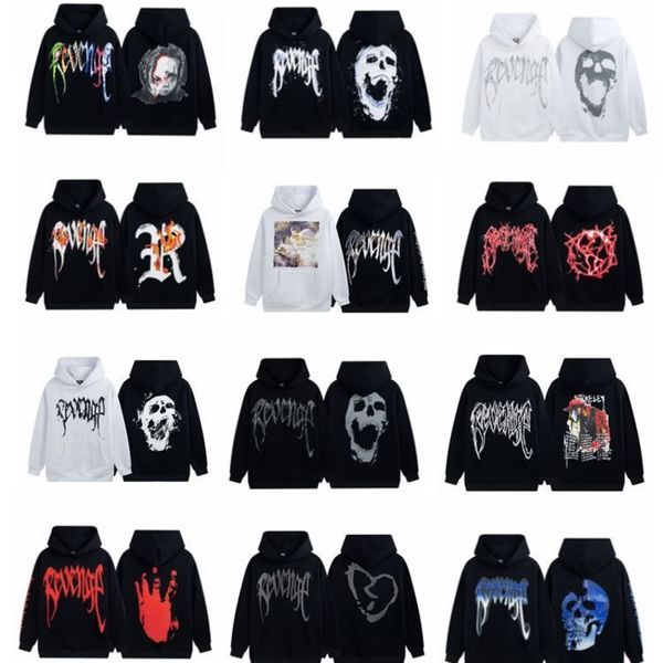 designer fashion brand hoodie revenge keel skull print hooded and cashmere sweater male couple high street loose jacket, Black
designer fashion brand hoodie revenge keel skull print hooded and cashmere sweater male couple high street loose jacket, Black