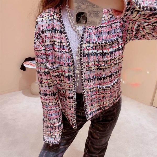 womens jackets brand designer women autumn tweed jacket office ladies colorful handmade weave twill coat v neck fashion party outerwear jack, Black;brown
womens jackets brand designer women autumn tweed jacket office ladies colorful handmade weave twill coat v neck fashion party outerwear jack, Black;brown