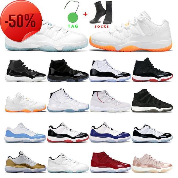 11s mens basketball shoes 11 citrus legend blue low 25th anniversary bred concord space jam women sports sneakers trainer, Black
11s mens basketball shoes 11 citrus legend blue low 25th anniversary bred concord space jam women sports sneakers trainer, Black