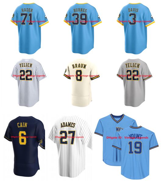 willy adames christian yelich josh hader baseball jersey brewer 2022 city connect lorenzo cain corbin burnes brandon woodruff alex jackson m, Blue;black
willy adames christian yelich josh hader baseball jersey brewer 2022 city connect lorenzo cain corbin burnes brandon woodruff alex jackson m, Blue;black