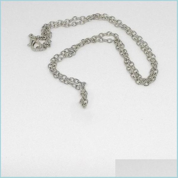 chains 2021 wholesale chain price 100pcs/ lot stamped sier color plate 1mm link rolo chains 50cm fashion womens jewelry drop delivery dhzvb, Silver
chains 2021 wholesale chain price 100pcs/ lot stamped sier color plate 1mm link rolo chains 50cm fashion womens jewelry drop delivery dhzvb, Silver