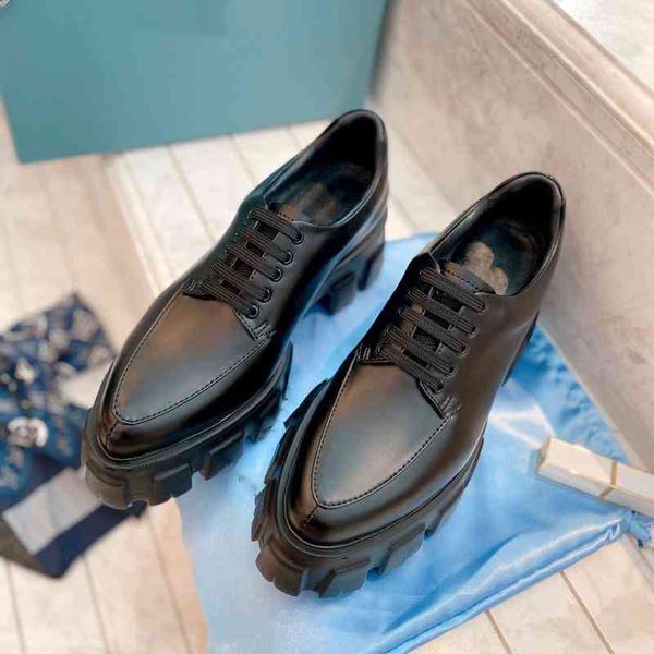 single dress shoes shoe women's autumn pointed thick bottom sponge cake leather lace up deep mouth raised british small t5z7, Black
single dress shoes shoe women's autumn pointed thick bottom sponge cake leather lace up deep mouth raised british small t5z7, Black