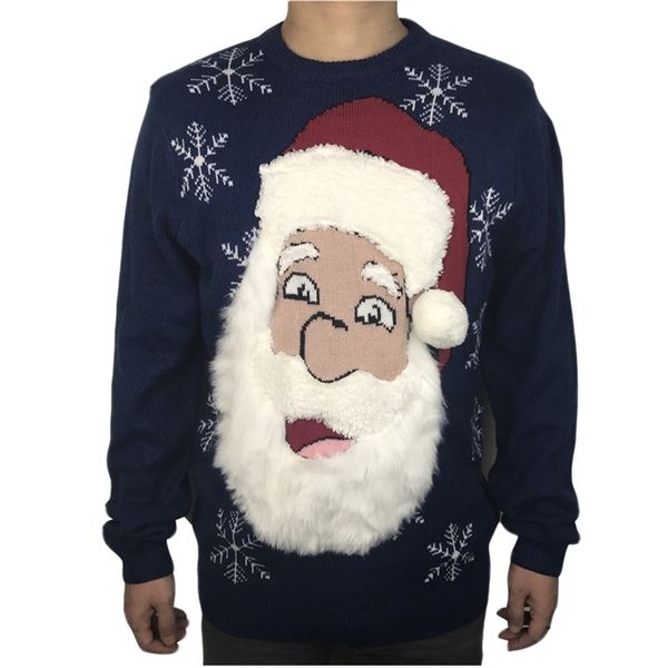 mens sweaters funny fuzzy bearded santa claus ugly christmas sweater for men cute mens knitted fluffy ugly xmas sweaters pullover jumper 220, White;black
mens sweaters funny fuzzy bearded santa claus ugly christmas sweater for men cute mens knitted fluffy ugly xmas sweaters pullover jumper 220, White;black