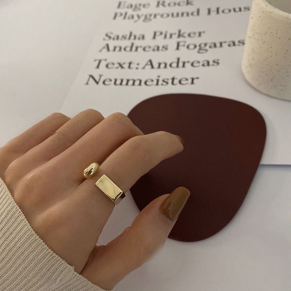 2021 new design geometric metal open rings for woman gothic girl's fashion jewelry simple finger accessories for korean party, Silver
2021 new design geometric metal open rings for woman gothic girl's fashion jewelry simple finger accessories for korean party, Silver