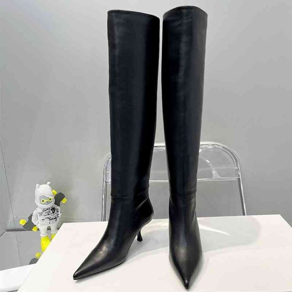 boots long boots women's knee high in early autumn high-heeled with thin heels long leather tips spring and, Black
boots long boots women's knee high in early autumn high-heeled with thin heels long leather tips spring and, Black